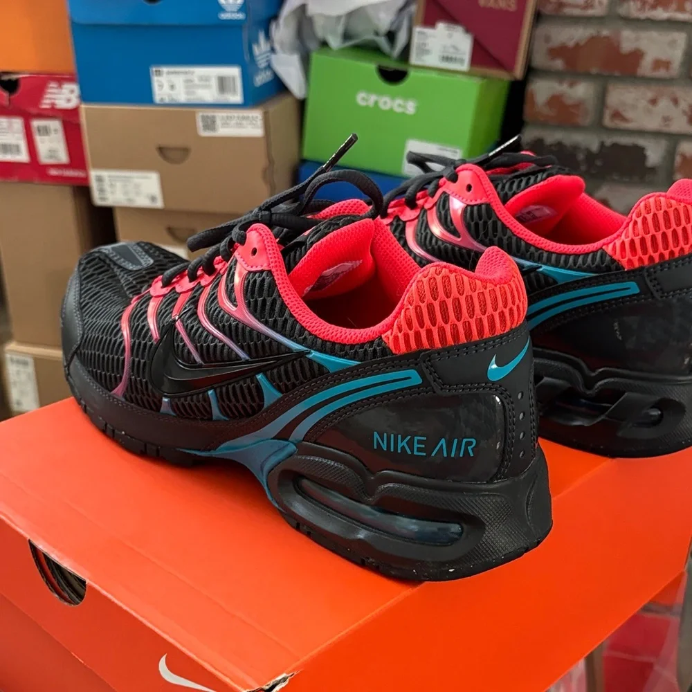 Nike Air Max Torch 4 Running Shoes Black Blue Lagoon 343846-046 Men’s 10.5 - Picture 8 of 10